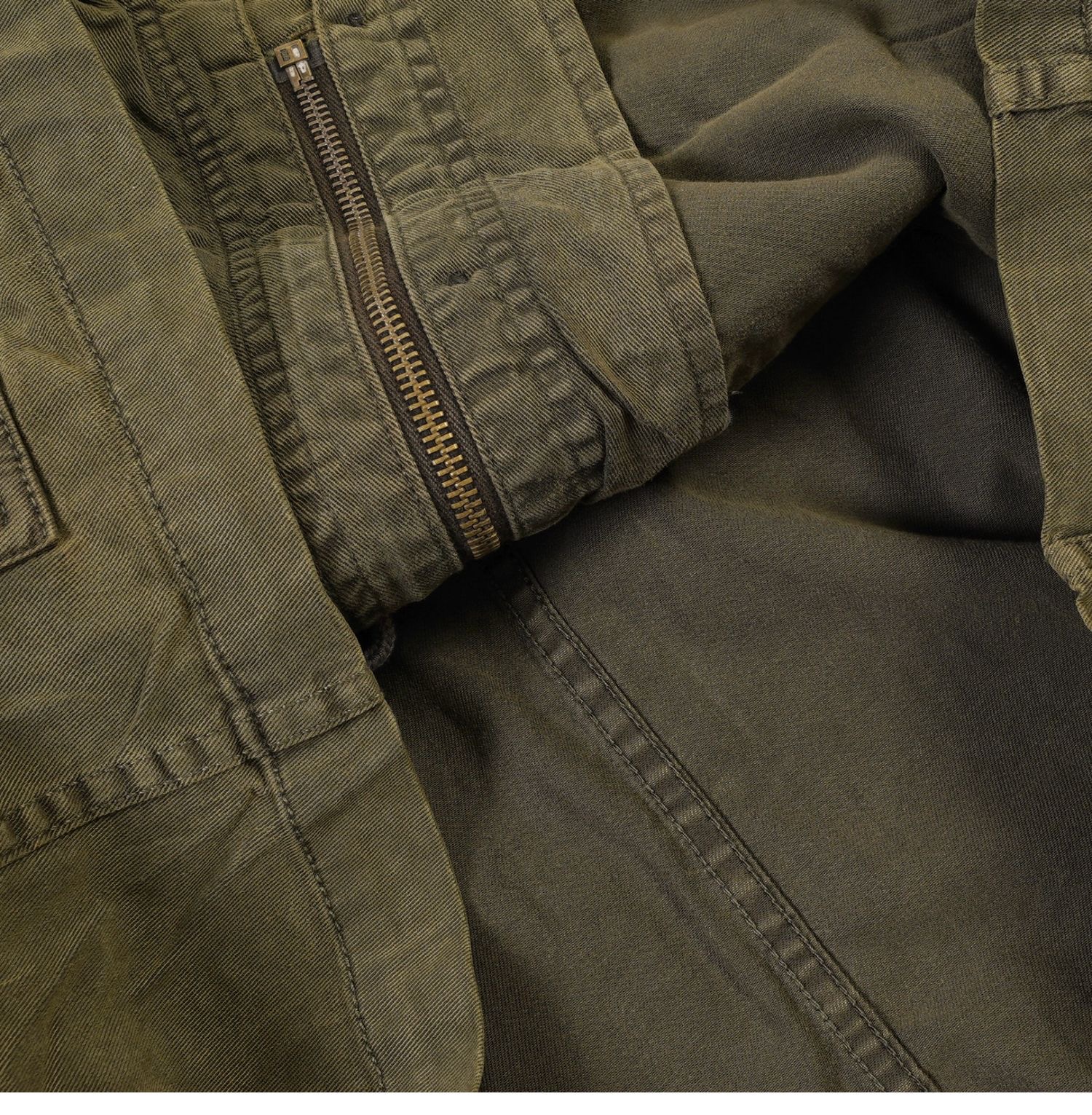 LUCKY BRAND เสื้อนอกเขียวทหาร เสื้อแจ็คเก็ต แนวทหาร แพทเทิน Lucky brandสวย เท่ห์ มาก แบรนด์ In extenso สำเนา เขียว