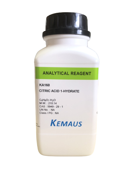 Citric Acid Monohydrate(1 hydrate) ,AR 500 g. "KemAus"