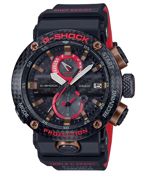 CASIO G-SHOCK นาฬิกาข้อมือ นาฬิกากันน้ำ นาฬิกาของแท้ ประกันศูนย์ CMG 1 ปี รุ่น GWR-B1000X-1A นาฬิกาสีดำ