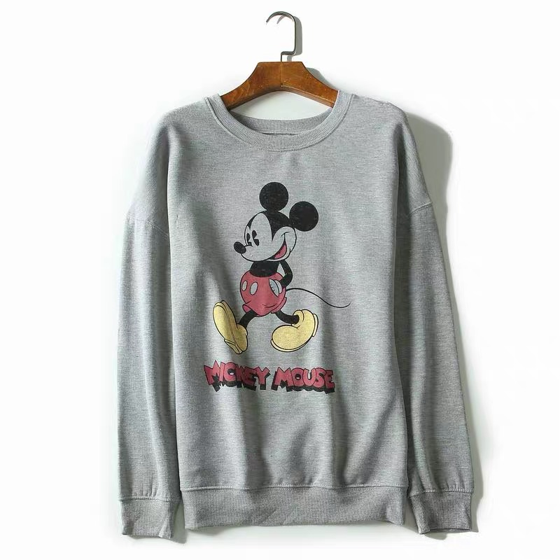 Disney เสื้อกันหนาว เสื้อสเวตเตอร์แขนยาว สีเทา สกรีน ลายMICKEY MOUSE &MINNIE MOUSEแนวๆคะ งานแบรนด์ Disney แท้คะ สำเนา สำเนา สำเนา สำเนา สำเนา เทา
