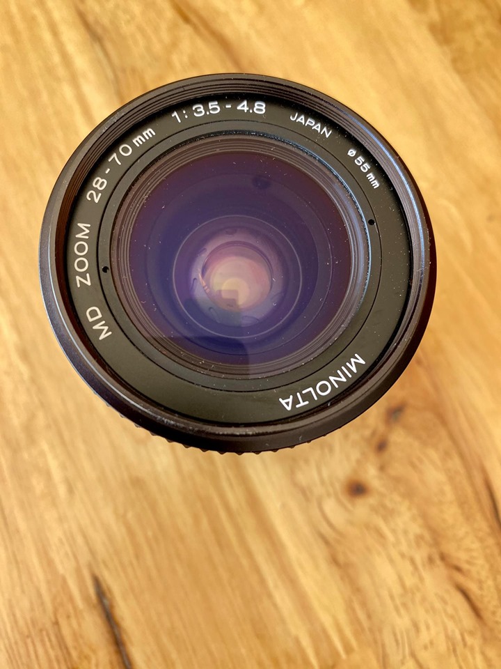 MINOLTA MD ZOOM 28-70MM.F3.5-4.8 MACRO