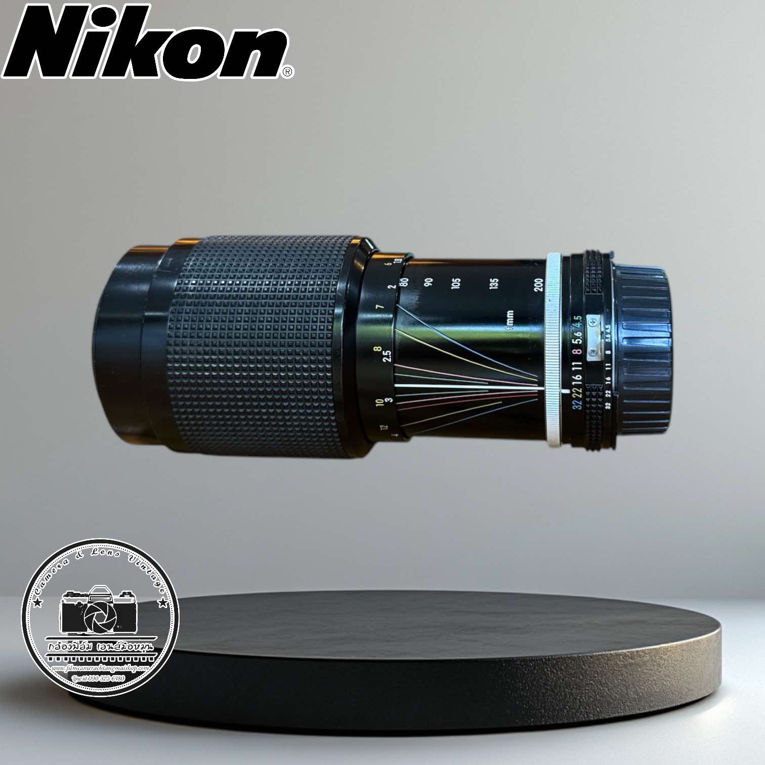 NIKON ZOOM-NIKKOR 80-200MM.F4.5 NIKON AI MOUNT