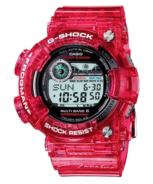 CASIO G-SHOCK นาฬิกาข้อมือ นาฬิกากันน้ำ นาฬิกาของแท้ ประกันศูนย์ CMG 1 ปี รุ่น GWF-1000TM Takashi Murakami นาฬิกาสีชมพู