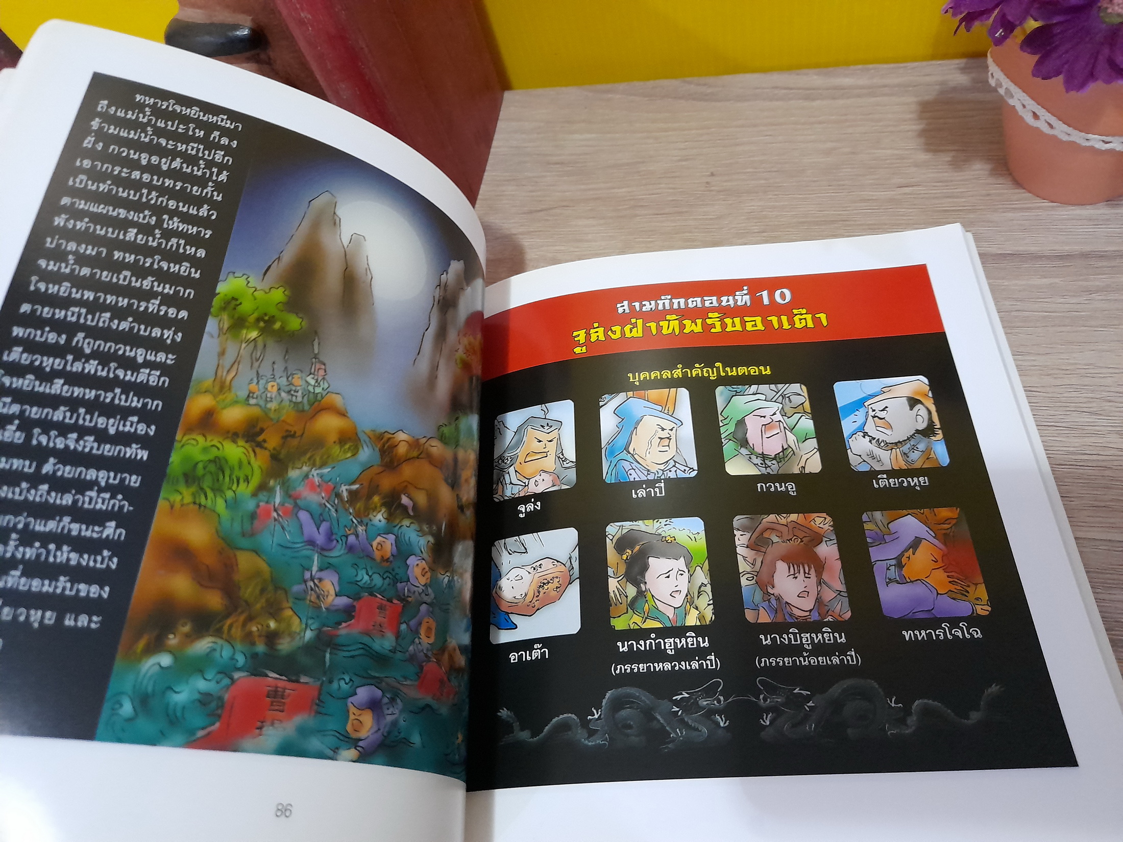 สามก๊ก ฉบับการ์ตูนคลาสสิค / สันติ วุฒิรัตน์