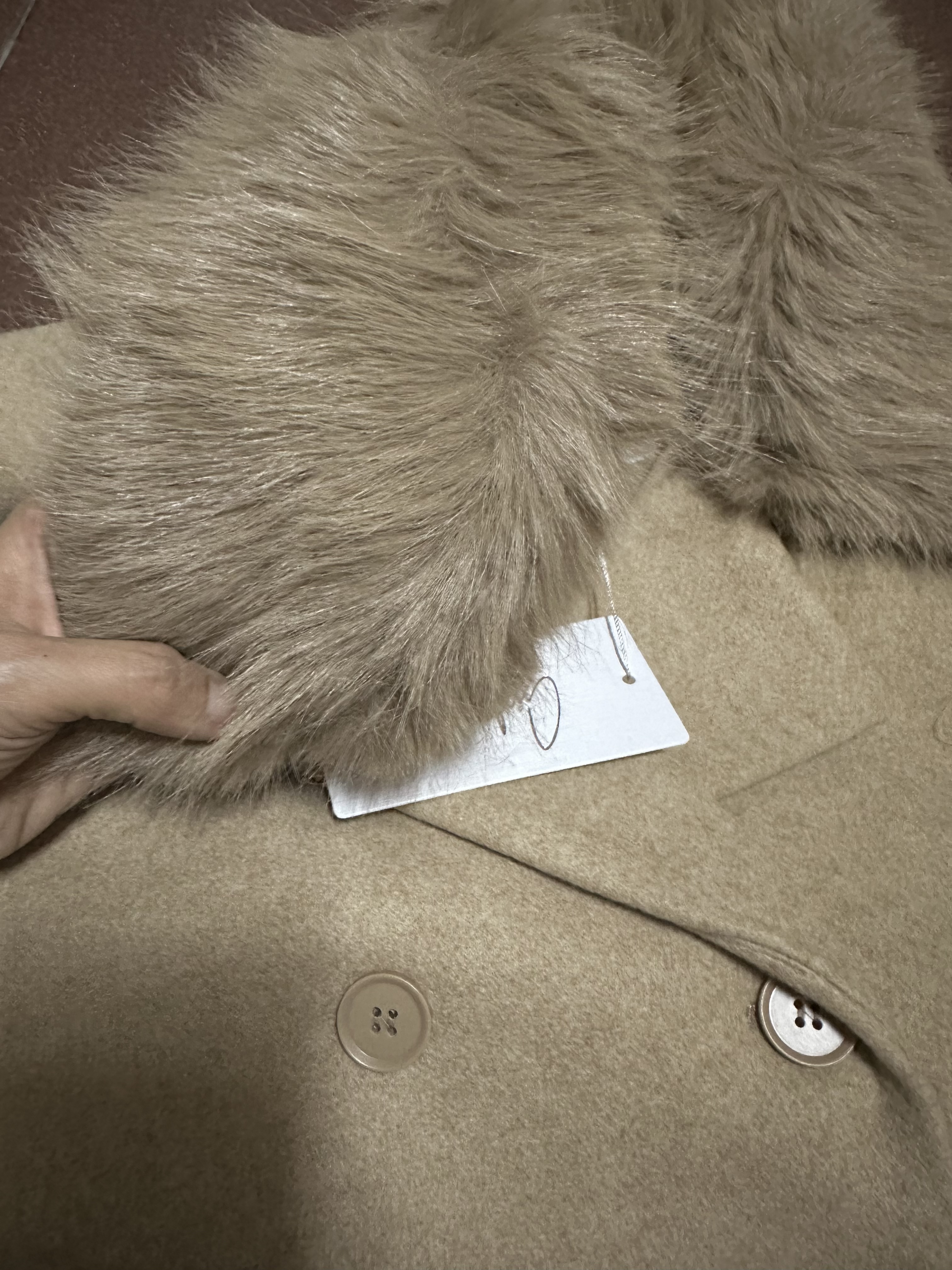 เสื้อโค้ท โค้ทวูลแต่งเฟอร์ เสื้อกันหนาว Trench coat โค้ทยาว ปกเฟอร์ trench coat fur collar ✨GIADA ✨ (ปกเฟอร์ถอดได้ค่ะ) WY1284