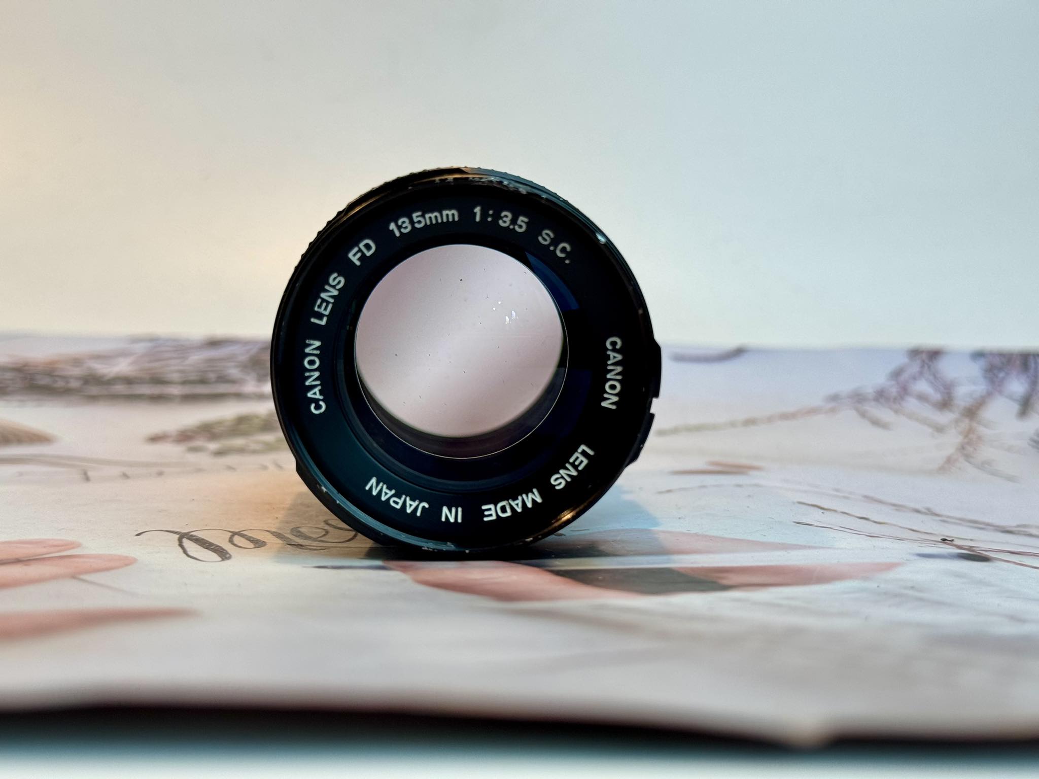 CANON LENS FD 135MM.F3.5 SC.