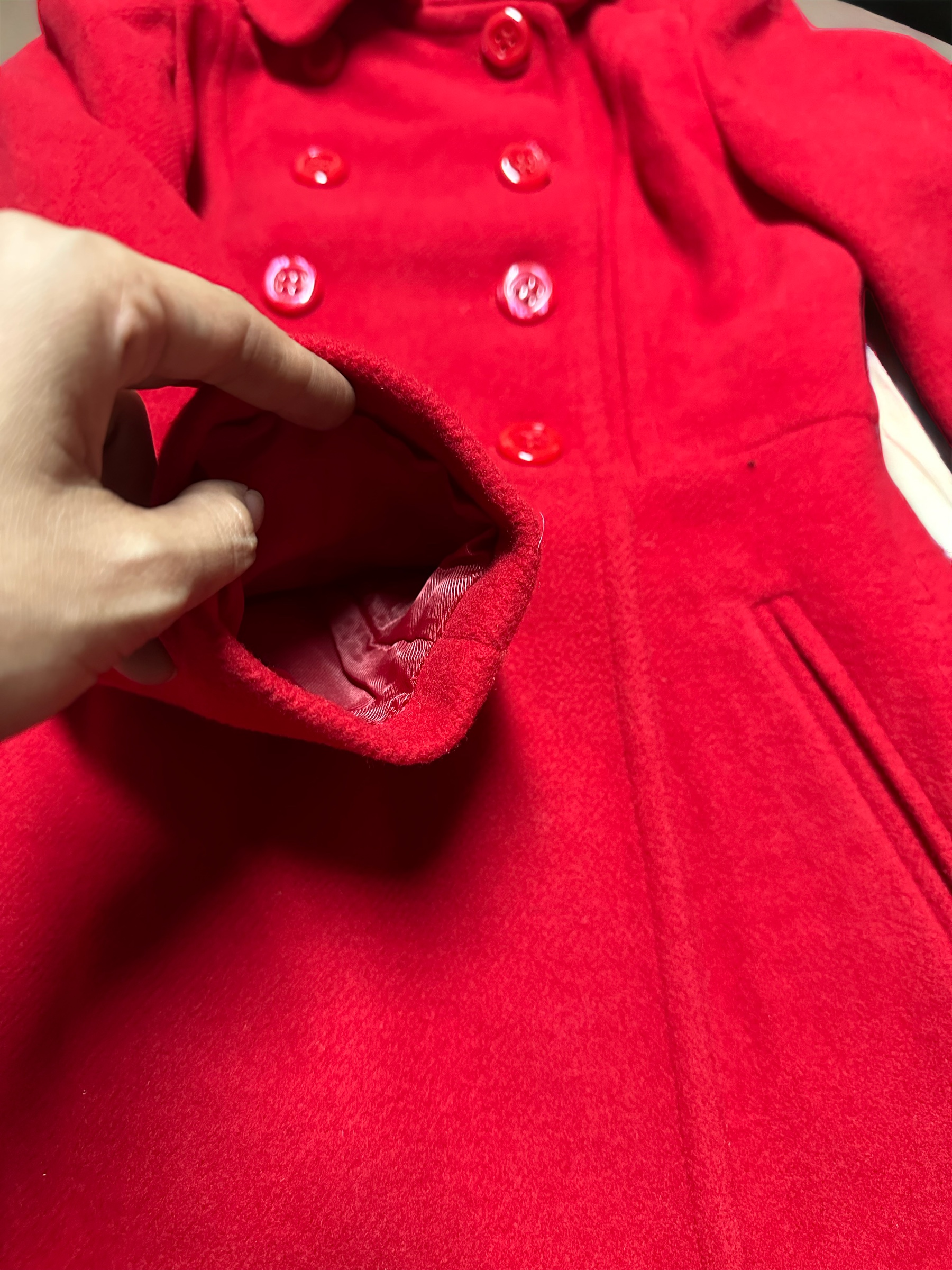 เสื้อโค้ท peacoat เสื้อโค้ทเฟอร์ โค้ทสีแแดง แบรนด์ สำเนา สำเนา สำเนา