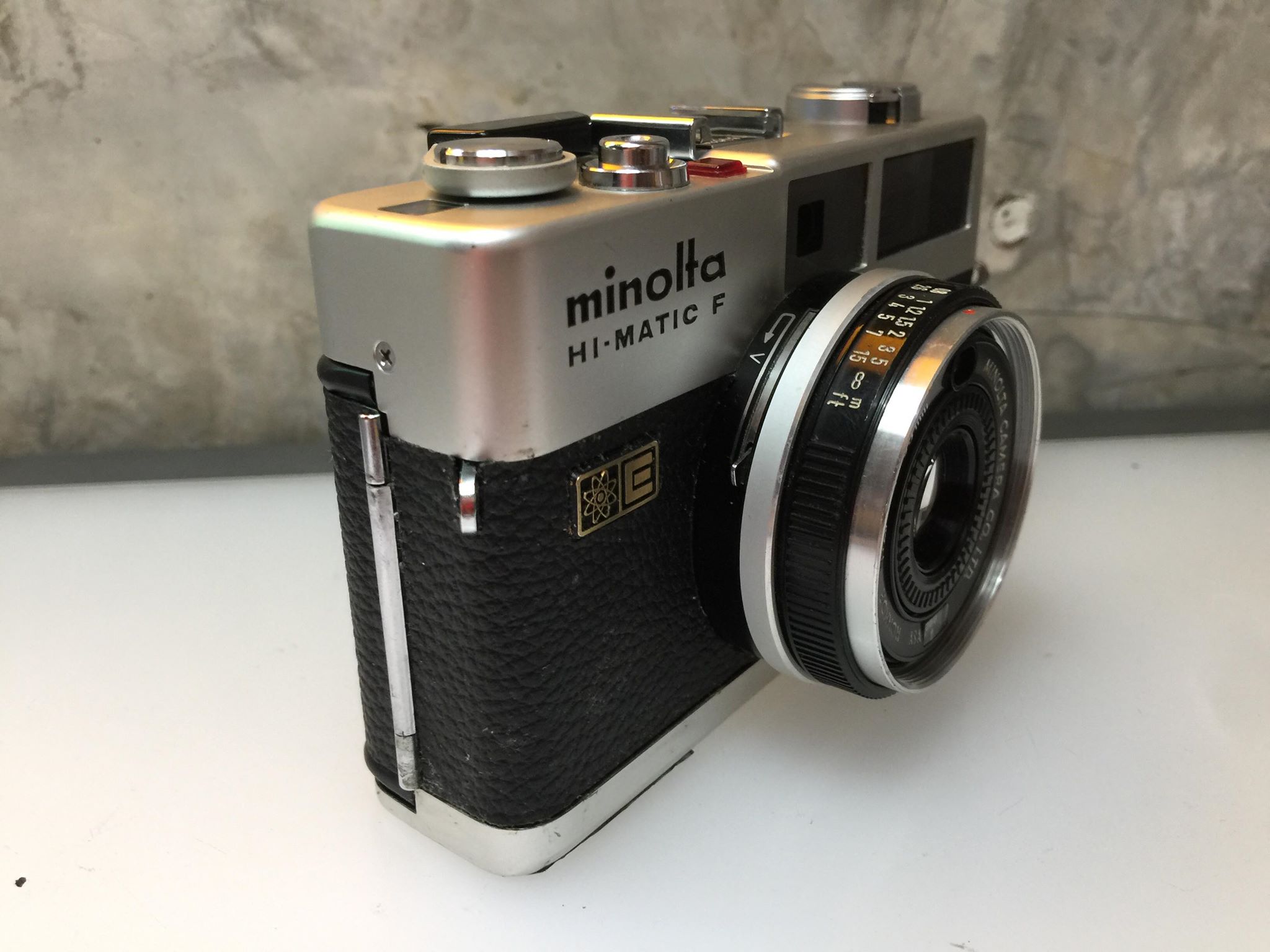 MINOLTA HI-MATIC F MINOLTA ROKKOR 38MM.F2.8