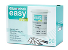 เครื่องตรวจวัดน้ำตาลในเลือด / เบาหวาน Glucochek Easy Pro กลูโคเช็ค อีซี่ โปร รับประกันตลอดอายุการใช้งาน แถมฟรี แถบตรวจ 50 ชิ้น /เข็มปริง 100 ชิ้น