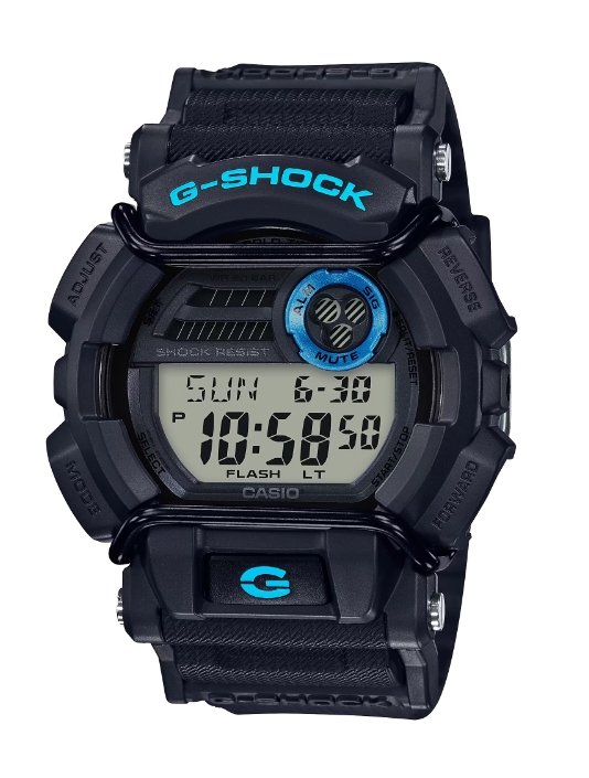 CASIO G-SHOCK นาฬิกาข้อมือ นาฬิกากันน้ำ นาฬิกาของแท้ ประกันศูนย์ CMG 1 ปี รุ่น GD-400-1B2 นาฬิกาสีดำ