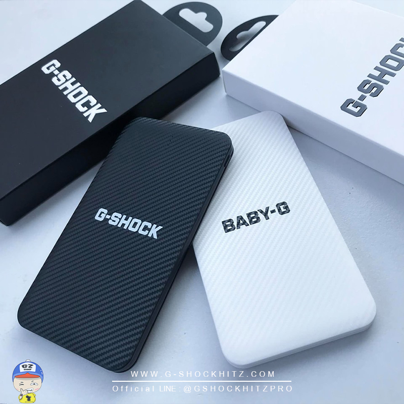 CASIO G-SHOCK Power Bank B37 Hoco EXCLUSIVE G-SHOCK LIMITED POWER BANK ขาว-ดำ