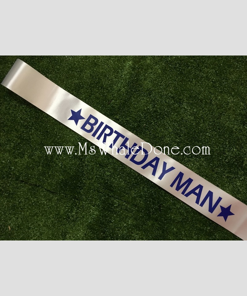 3แบบ สายสะพายปาร์ตี้วันเกิด ใช้งานเลี้ยงวันเกิด ของขวัญวันเกิด ตกแต่งงานวันเกิด