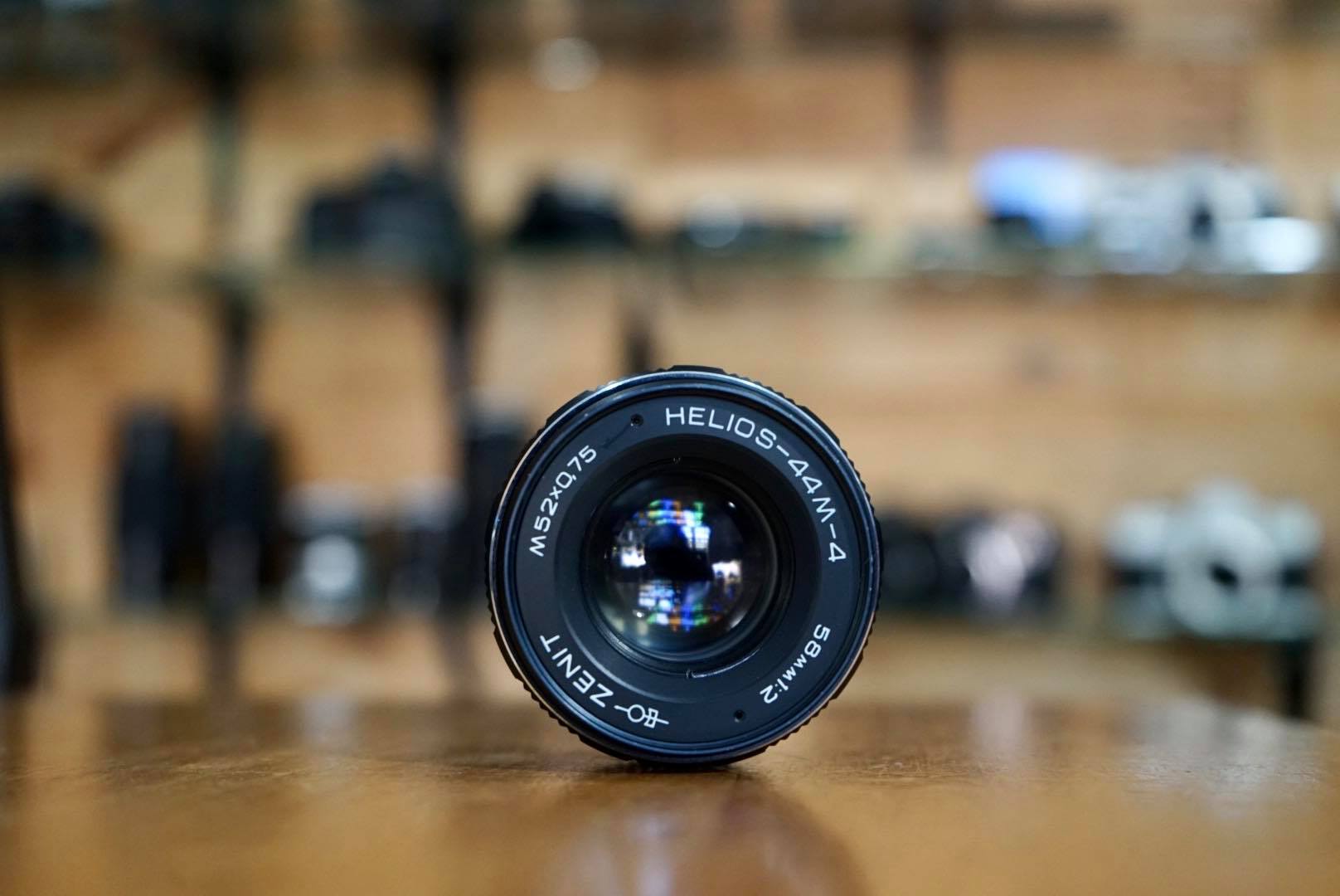 ZENIT HELIOS-44M-4 58MM.F2 M42 MOUNT
