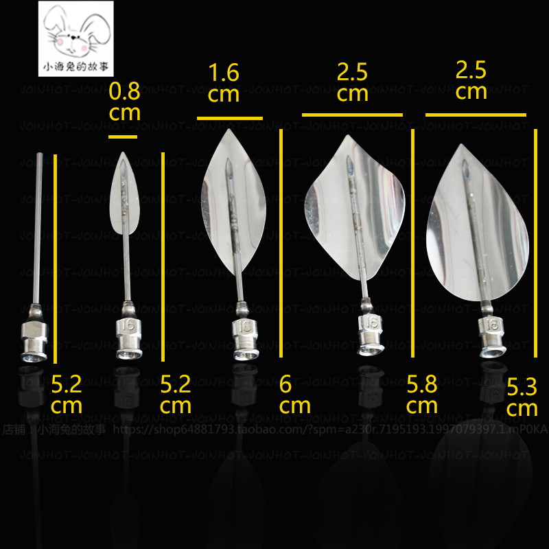 ชุดหัวเข็ม ทำ Jelly 3D เซท 6