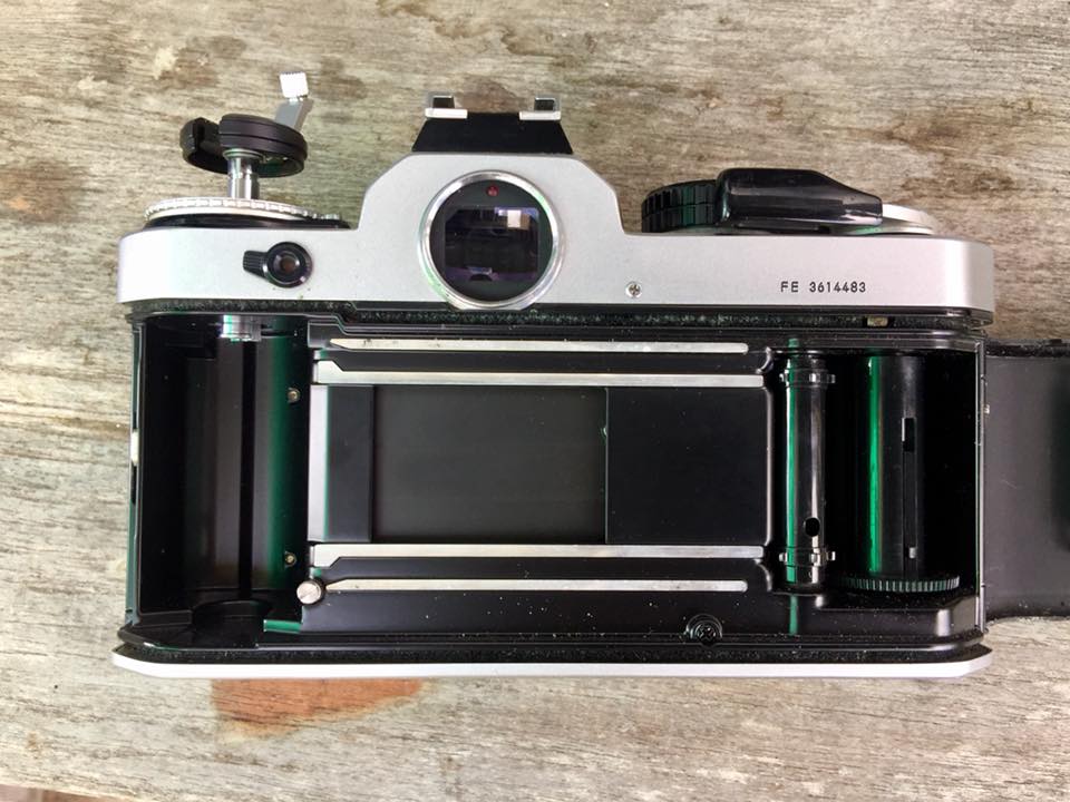 NIKON FE+Nikon MF-12