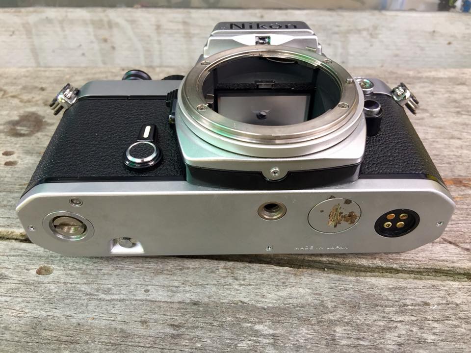 NIKON FE+Nikon MF-12