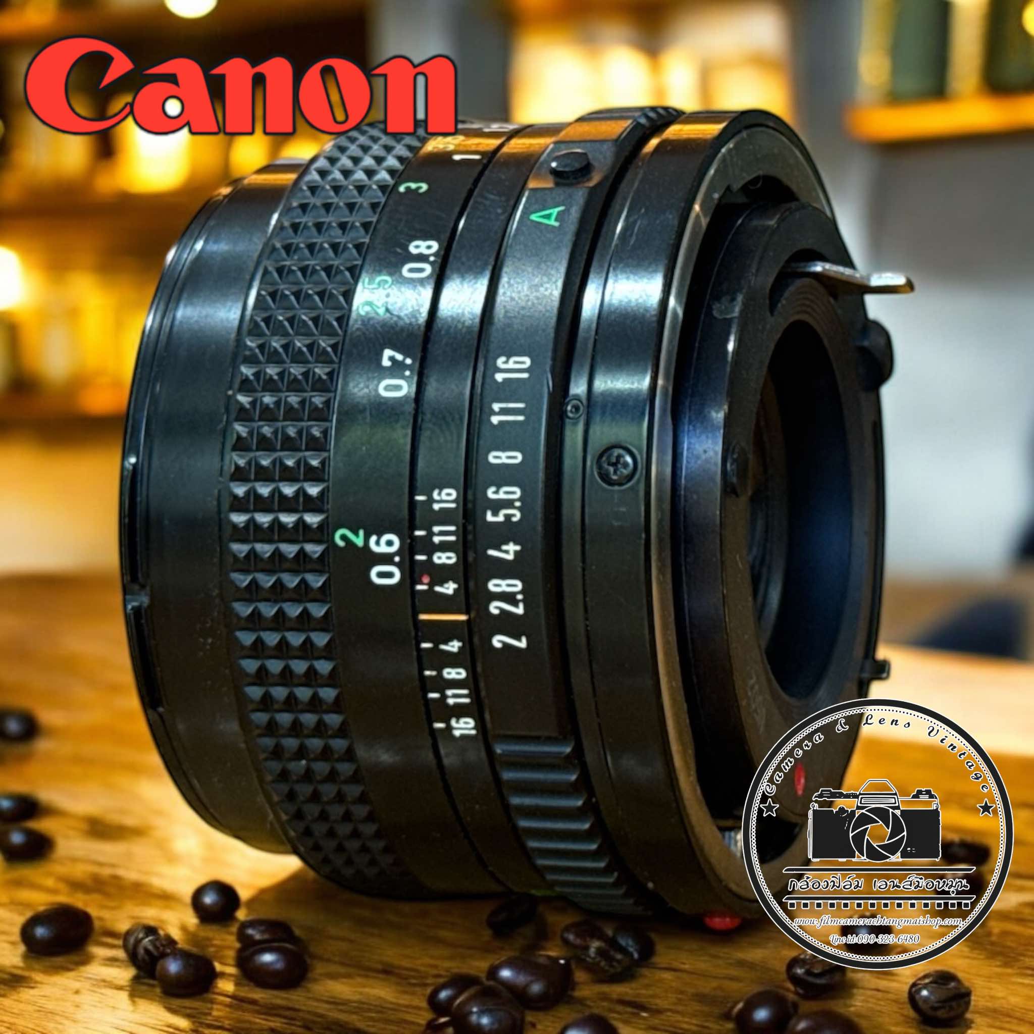 CANON LENS FD 50MM.F2 FD MOUNT