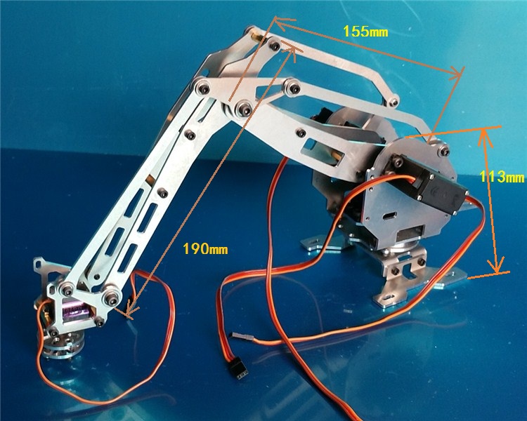 6 degrees of freedom(six-axis) robotic arm manipulator arm industrial robot