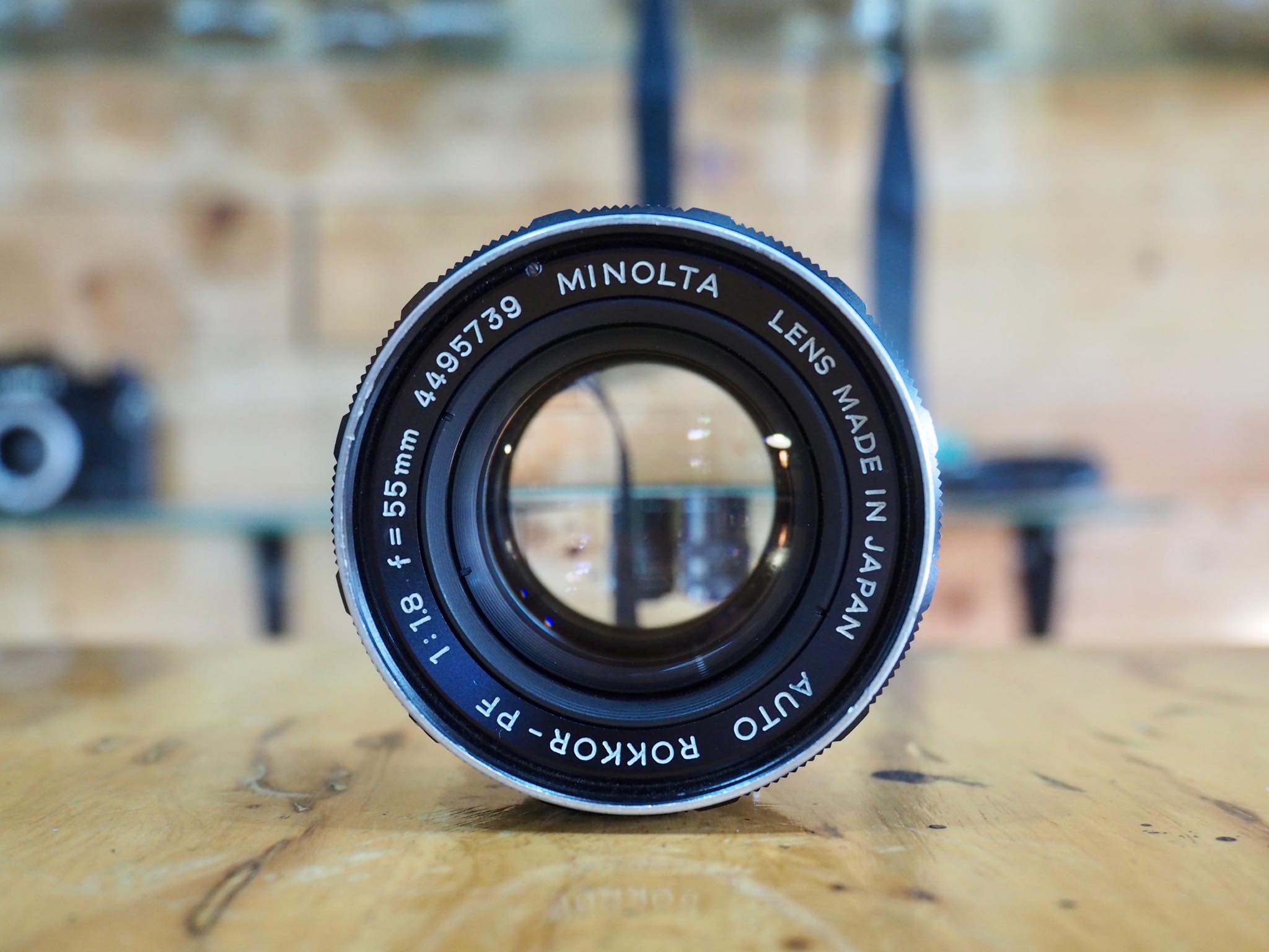 MINOLTA AUTO ROKKOR-PF 55MM.F1.8 MD MOUNT
