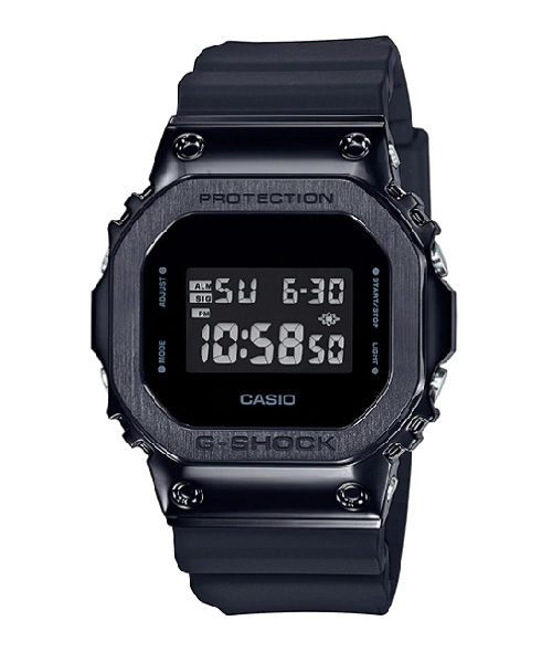 CASIO G-SHOCK นาฬิกาข้อมือ นาฬิกากันน้ำ นาฬิกาของแท้ ประกันศูนย์ CMG 1 ปี รุ่น GM-5600B-1 นาฬิกาสีดำ