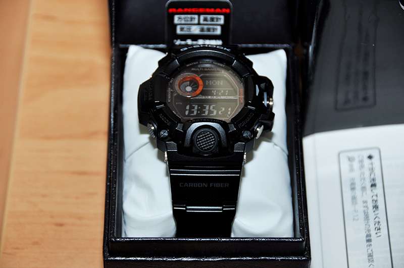 CASIO G-SHOCK นาฬิกาข้อมือ นาฬิกากันน้ำ นาฬิกาของแท้ ประกันศูนย์ CMG 1 ปี รุ่น GW-9400BJ-1J นาฬิกาสีดำ