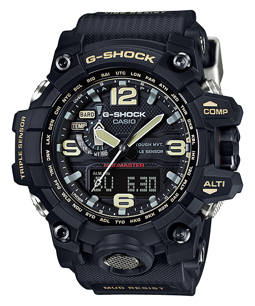 CASIO G-SHOCK นาฬิกาข้อมือ นาฬิกากันน้ำ นาฬิกาของแท้ ประกันศูนย์ CMG 1 ปี รุ่น GWG-1000-1A นาฬิกาสีดำ