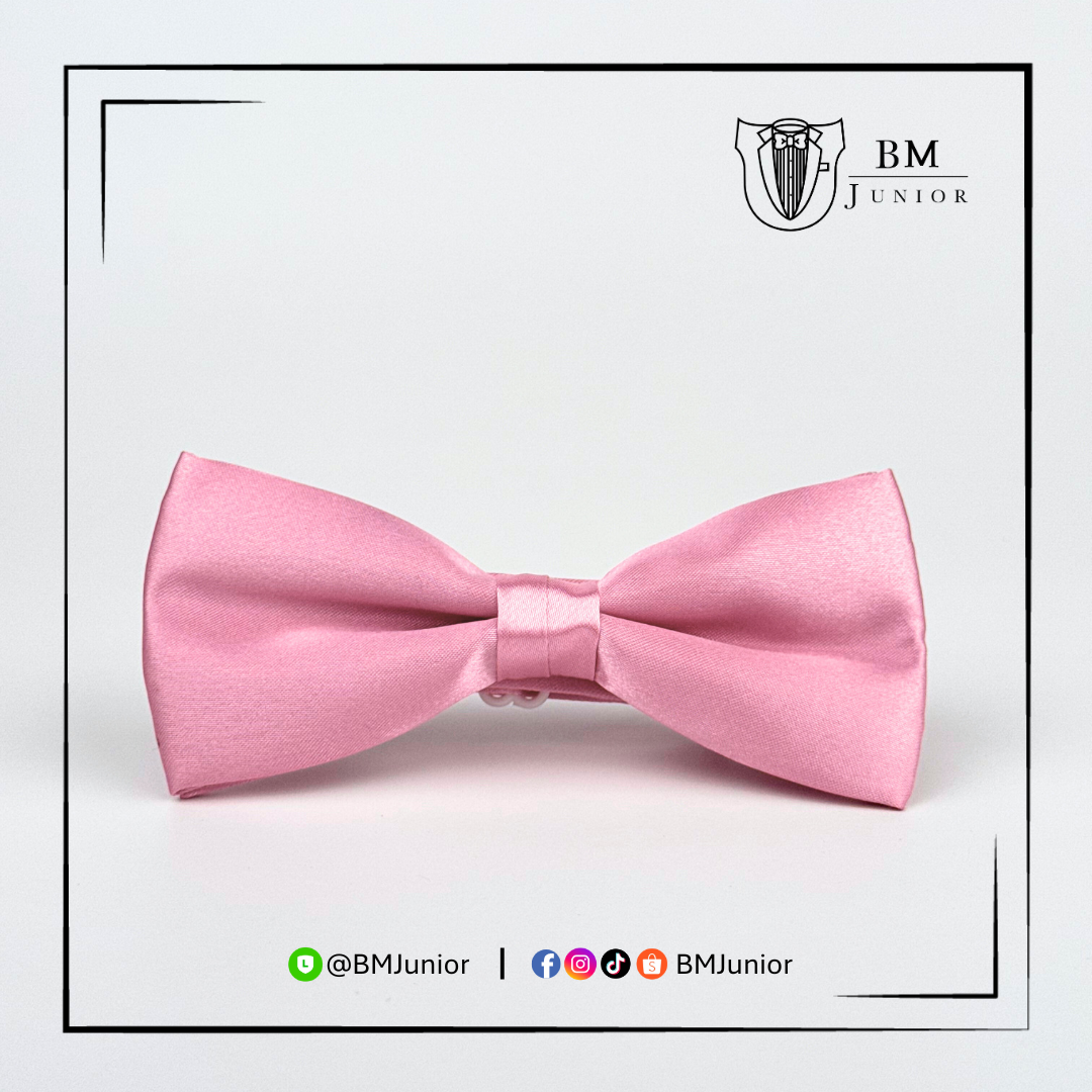 หูกระต่าย สีชมพู | Pink Bowtie