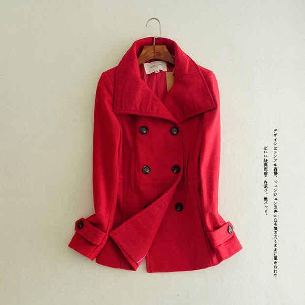 Thread&supply เสื้อคลุม เสื้อโค้ด coat ผ้าสักหลาด สีดำ brand: Thread&Supplyกระดุม 2 แถว แต่งคอได้2 แบบ เก๋ๆ( คอปีน/คอปก) ปกใหญ่สวยเท่ห์ แพทเทริน์เนื้อหรู สินค้าหลุดโรงงาน Size S ดำ