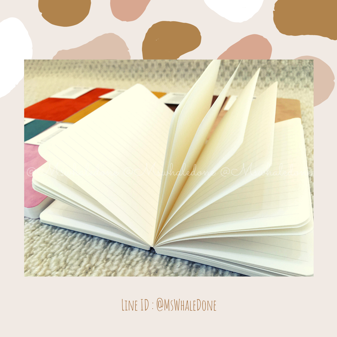 (ซื้อ4แถม1คละได้) ฟรี! แพคพร้อมแจกเทศกาลต่างๆ สมุดปกนุ่มละมุนA5 มีเส้น มี4สีพื้นคลาสสิคให้เลือก กระดาษไส้ในถนอมสายตา