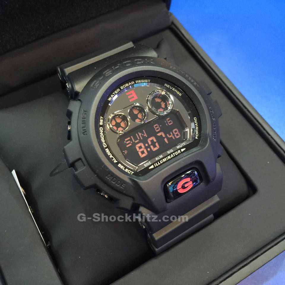 CASIO G-SHOCK นาฬิกาข้อมือ นาฬิกากันน้ำ นาฬิกาของแท้ ประกันศูนย์ CMG 1 ปี รุ่น GD-X6900MNM-1 นาฬิกาสีดำ