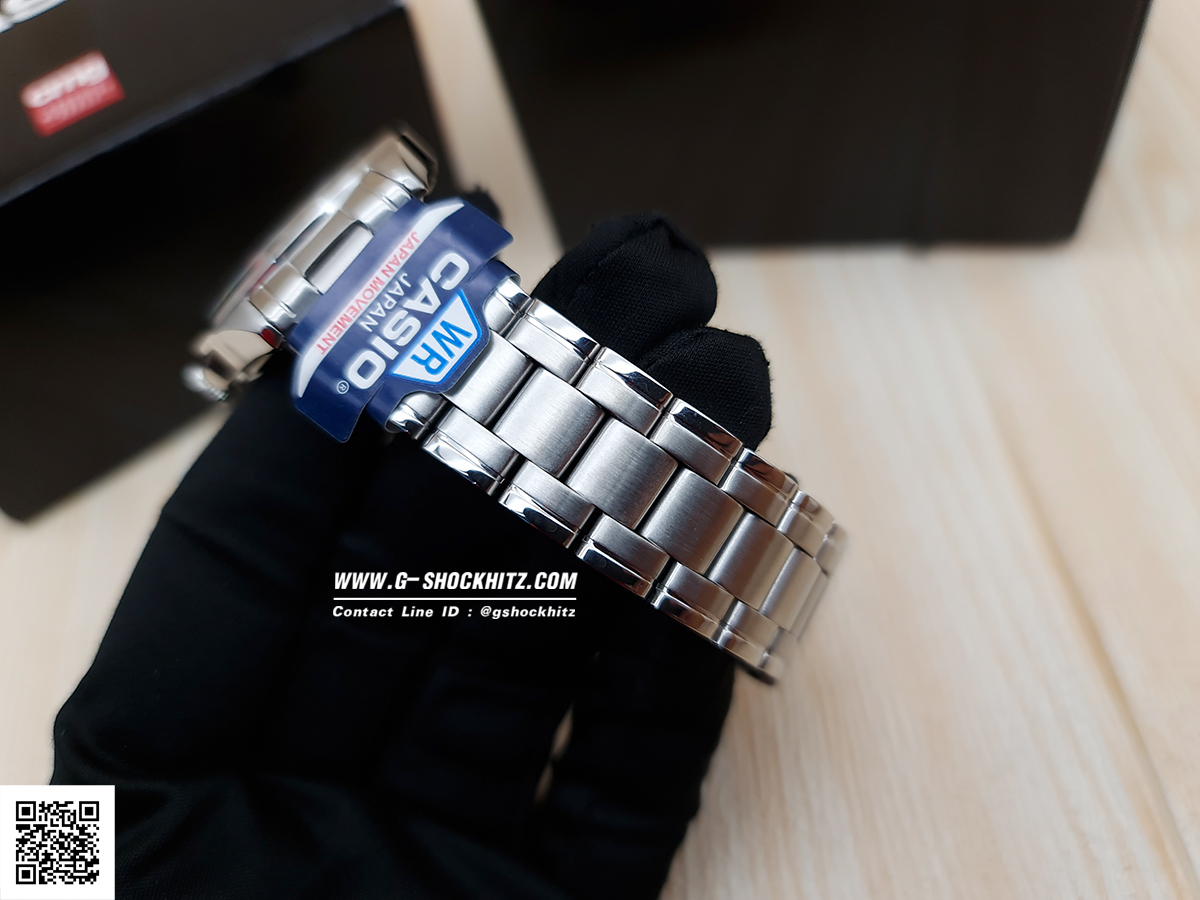 CASIO นาฬิกาคาสิโอ นาฬิกาข้อมือ นาฬิกากันน้ำ นาฬิกาของแท้ ประกันศูนย์ CMG 1 ปี รุ่น MTP-1215A-1A นาฬิกาสีเงิน