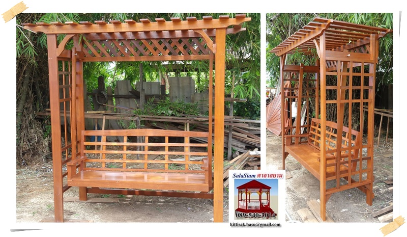 รหัสสินค้า CH-003 : ชิงช้าไม้ระแนง