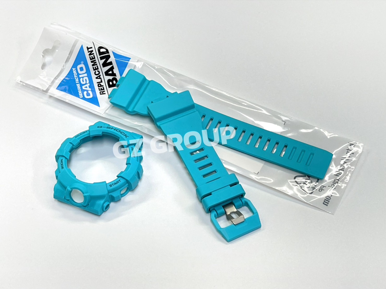 CASIO GENUINE FACTORY CASIO REPLACEMENT อะไหล่นาฬิกา G-SHOCK รุ่น GBA-800-2A2 สีฟ้า