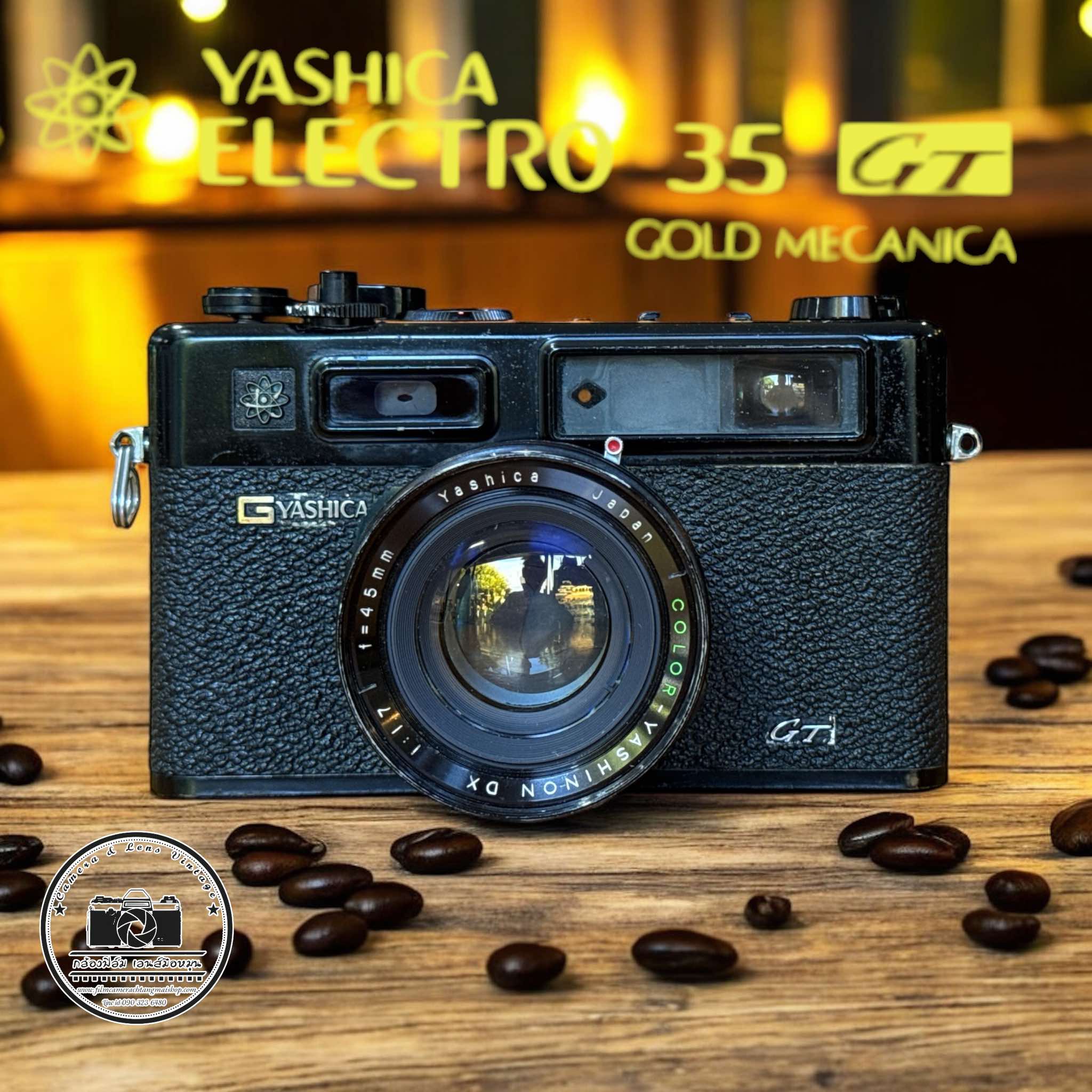 YASHICA ELECTRO 35GT YASHICA COLOR YASHINON DX 45MM.F1.7