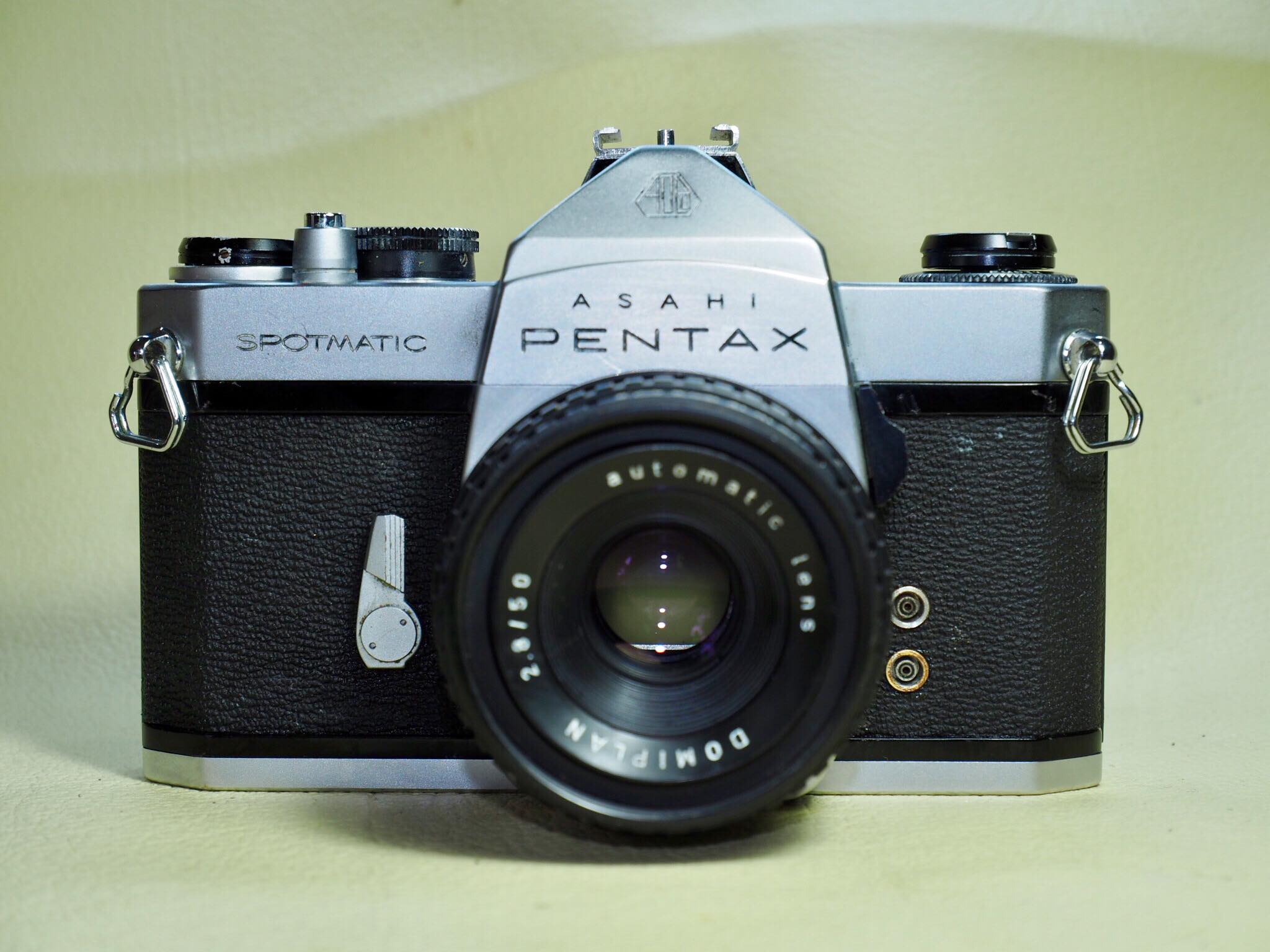 ASAHI PENTAX SPOTMATIC SP DOMIPLAN AUTOMATIC LENS 50MM.F2.8