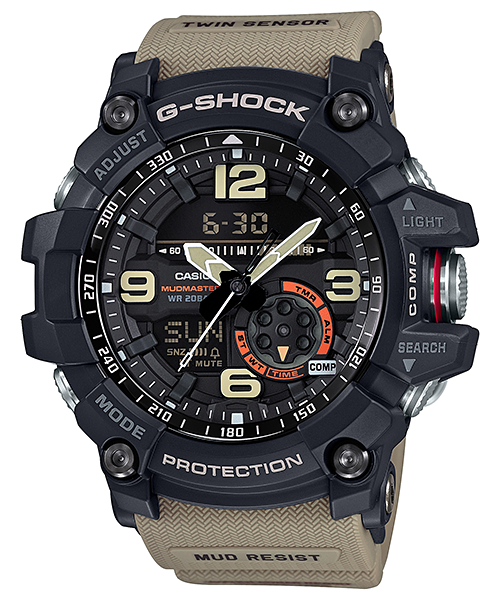 CASIO G-SHOCK นาฬิกาข้อมือ นาฬิกากันน้ำ นาฬิกาของแท้ ประกันศูนย์ CMG 1 ปี รุ่น GG-1000-1A นาฬิกาสีดำ