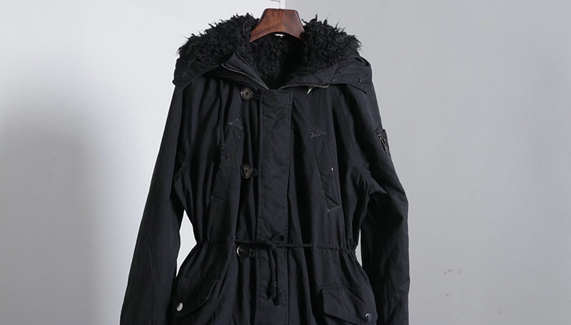 เสื้อกันหนาว ติดฮูท เสื้อcoat แบรนด์ดัง ญี่ปุ่น MOUSSY japan แต่งซับขนอุ่นด้านใน (ขนด้านในถอดใส่ได้ทั้งชิ้นเลยคะ )