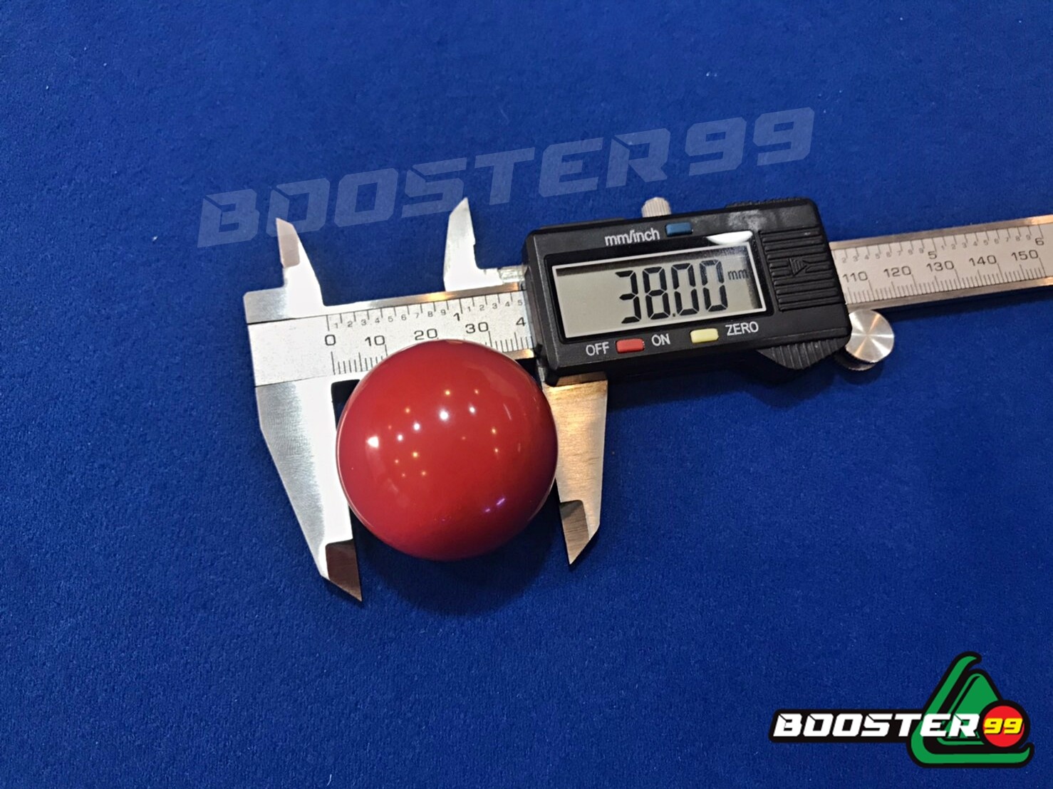 ลูกผีลาย เกรดราคาถูก ขนาดเล็ก 38มิล. สำหรับ โต๊ะสนุ๊ก ขนาดเล็ก (ราคาต่อ 1ชุด=16ลูก)