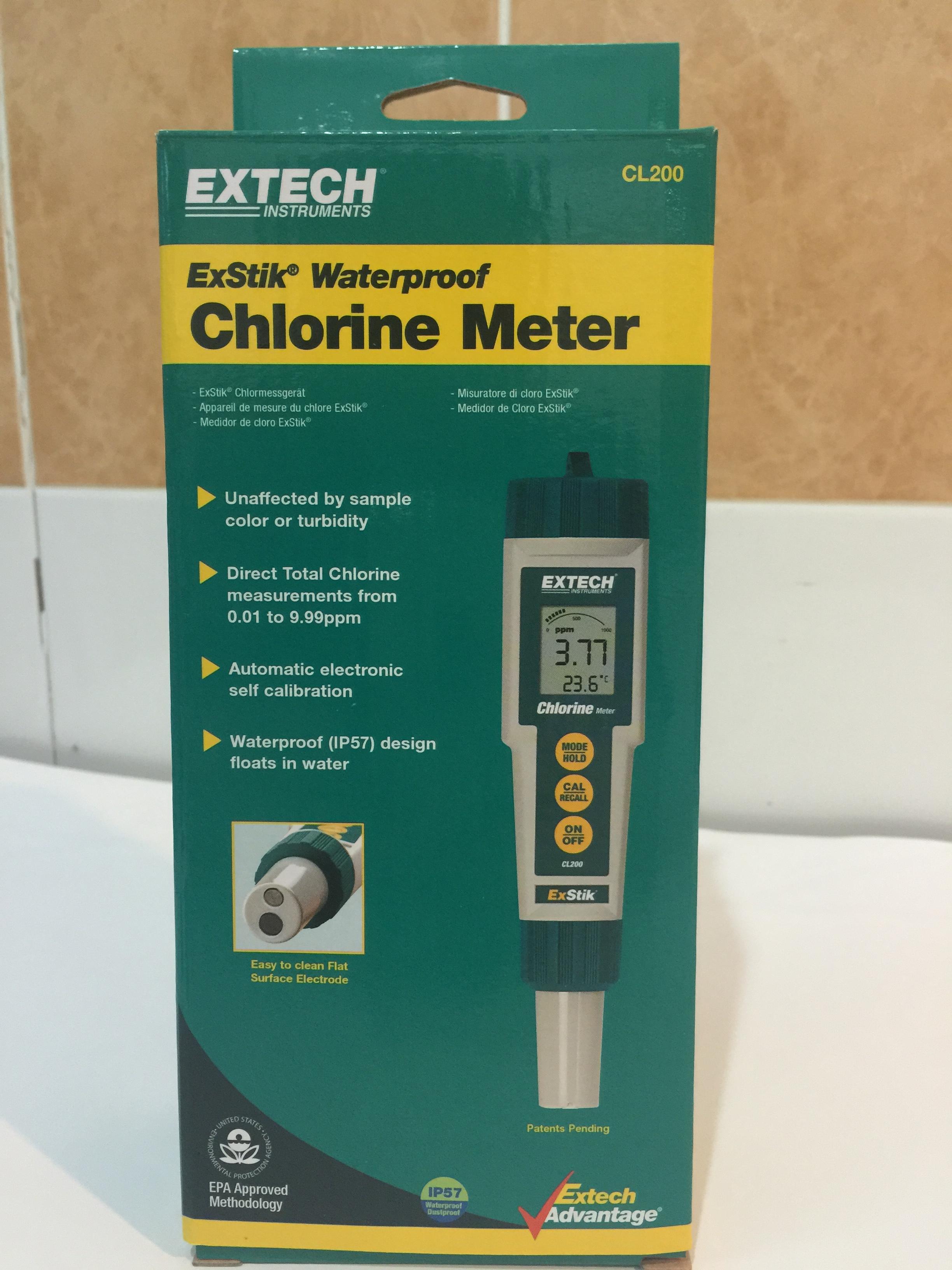 เครื่องวัดคลอรีน Total Chlorine Meter, Extech CL200