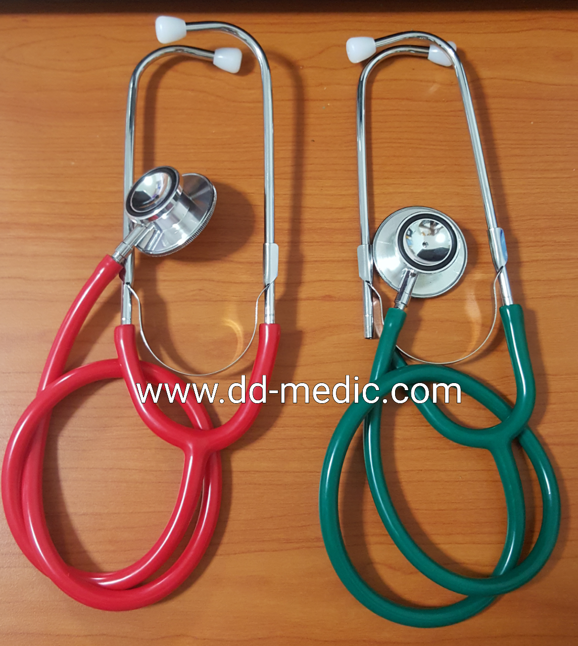 หูฟังแพทย์ STETHOSCOPE ราคาประหยัด มีสีแดงเลือดหมู/ฟ้า/เทา/น้ำเงิน