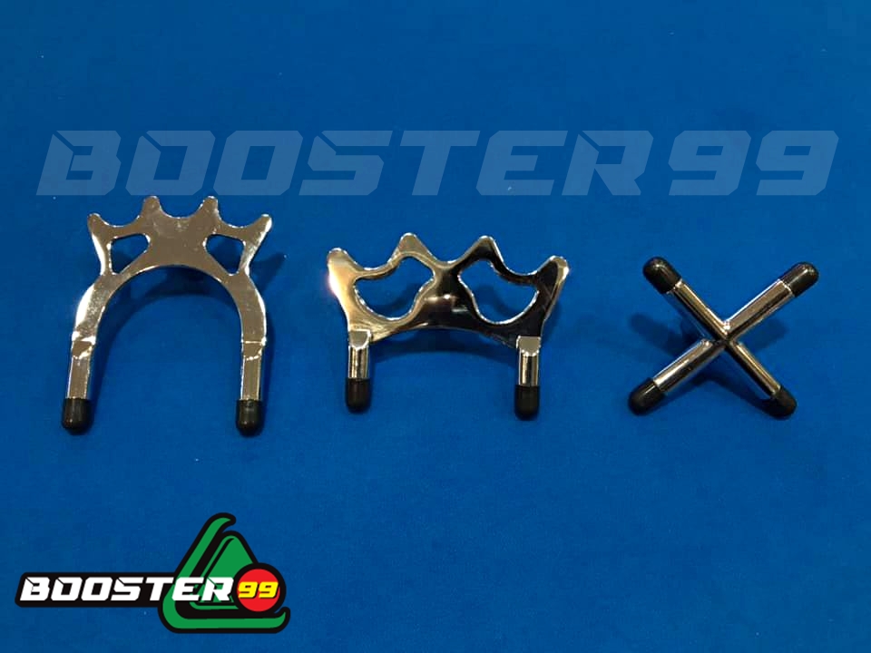 หัวไม้เร็ท ขนาดมาตรฐาน 3ทรงหลัก ที่ต้องใช้ เหล็ก ชุบเงิน/ชุบทอง ราคาต่อ 1 ชิ้น