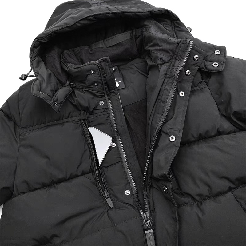 เสื้อกันหนาว เสื้อฮู้ดเฟอร์ บุนวมอุ่น สีขาว แบรนด์ SMOG (padded puffer coat ขาว
