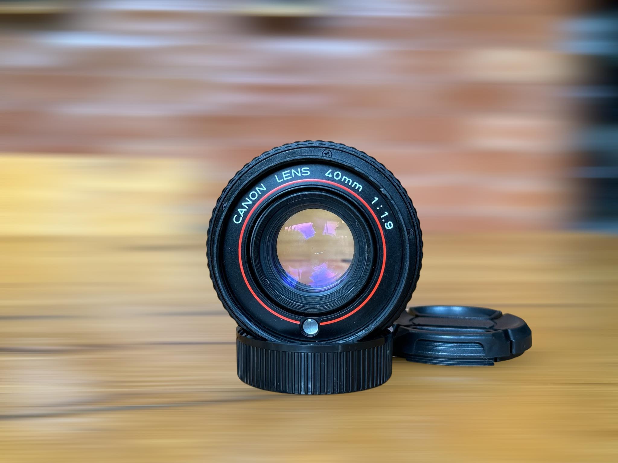 CANON LENS 40MM.F1.9 MODIFIED M39 MOUNT(RF Coupling)
