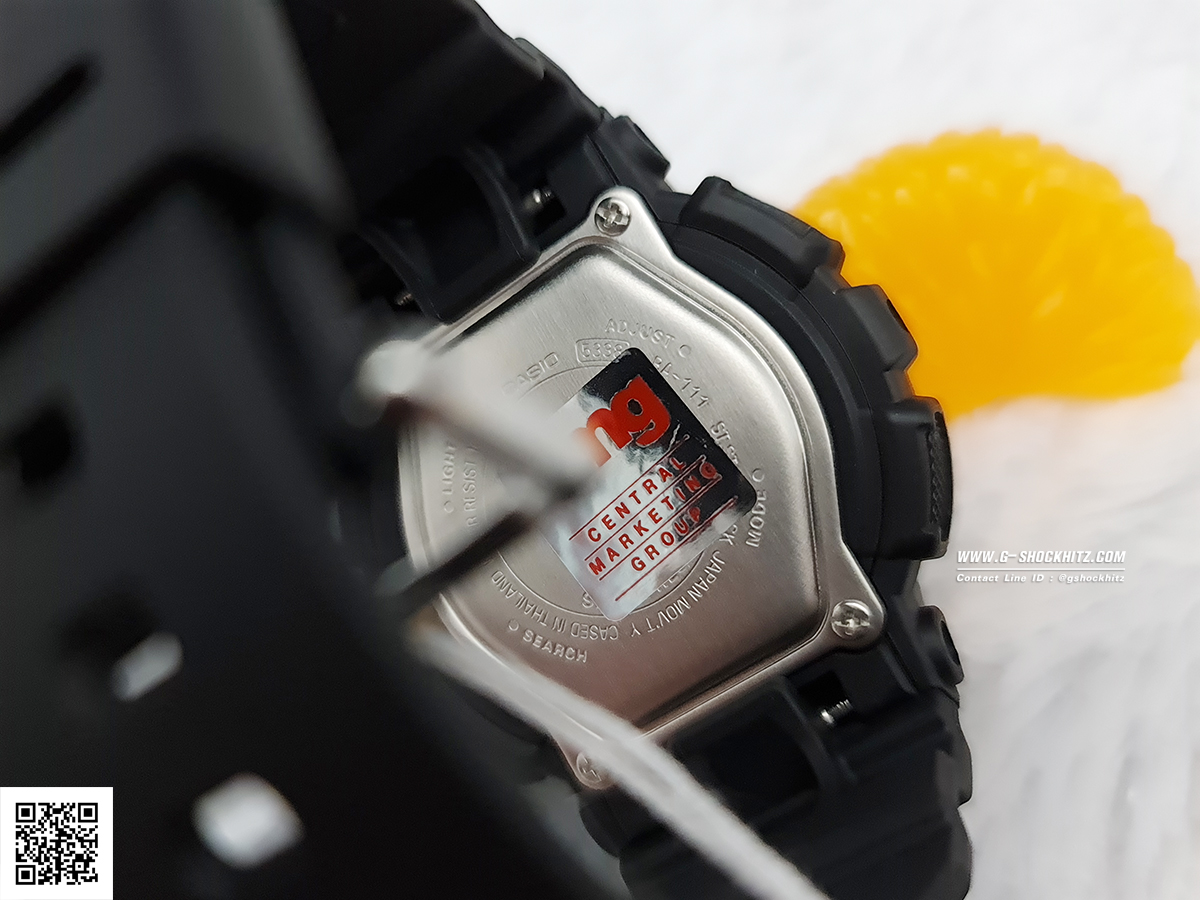 CASIO BABY-G นาฬิกาข้อมือ นาฬิกากันน้ำ นาฬิกาของแท้ ประกันศูนย์ CMG 1 ปี รุ่น BA-111-1A นาฬิกาสีดำ