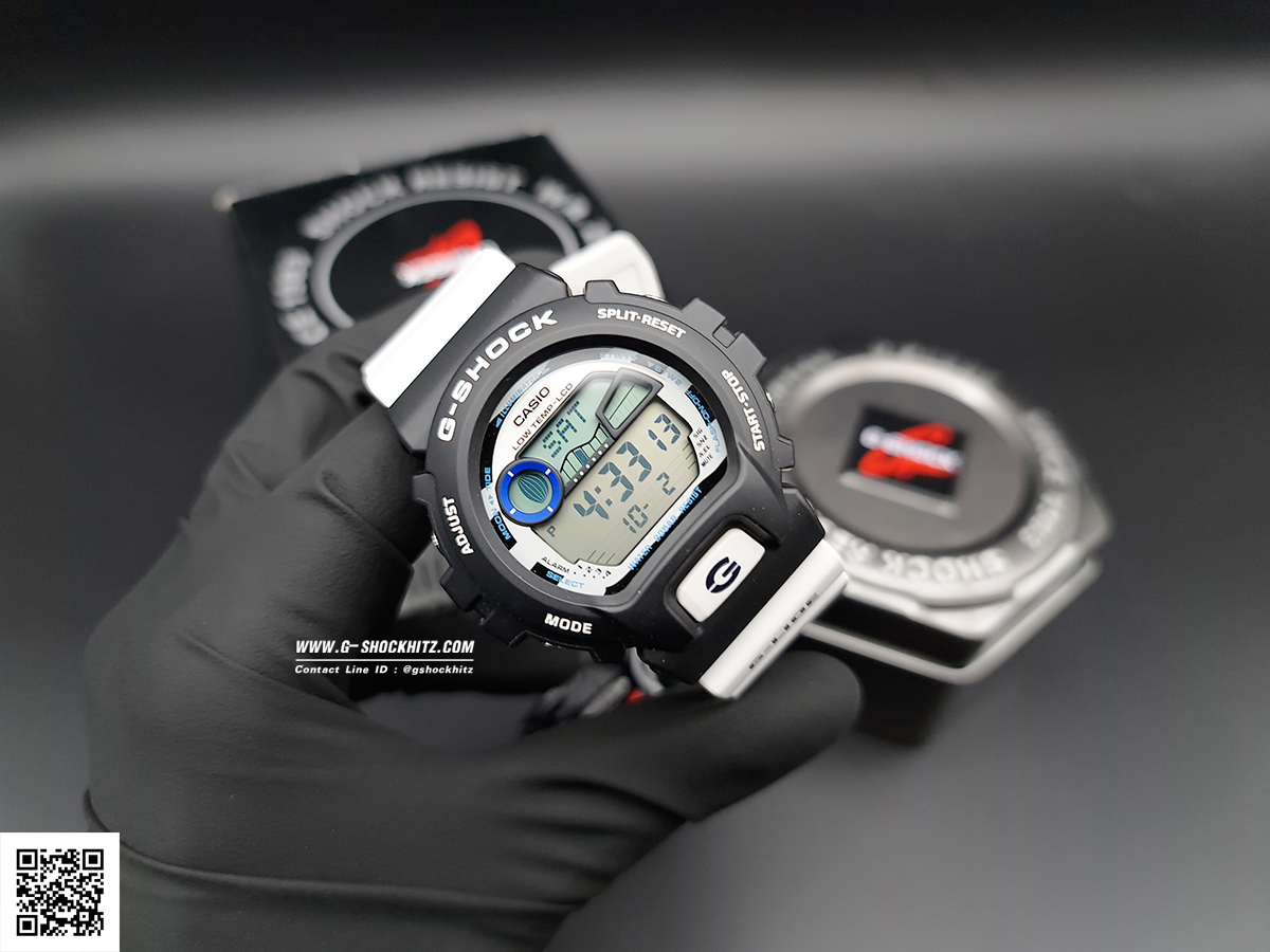 CASIO G-SHOCK นาฬิกาข้อมือ นาฬิกากันน้ำ นาฬิกาของแท้ ประกันศูนย์ CMG 1 ปี รุ่น GLX-6900SS-1 นาฬิกาสีดำ