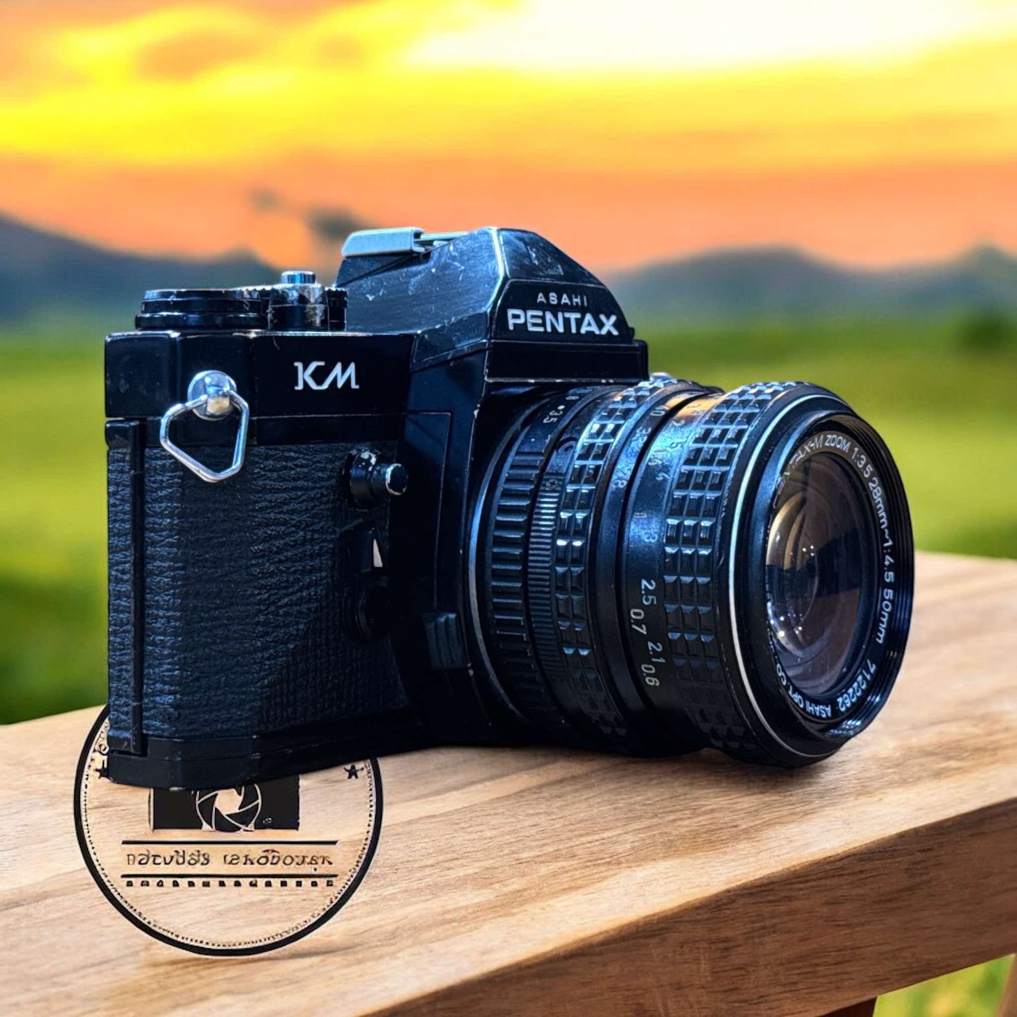 ASAHI PENTAX KM SMC PENTAX-M ZOOM 28-50MM.F4.5