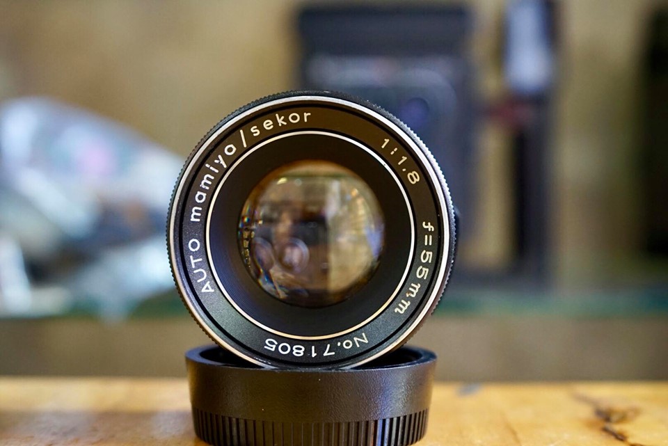 AUTO MAMIYA/SEKOR 55MM.F1.8 NIKON AI MOUNT