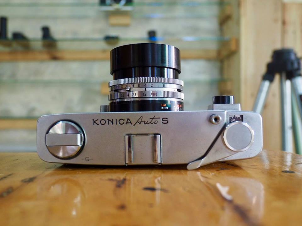 KONICA AUTO S KONIHSIROKU HEXANON 47MM.F1.9