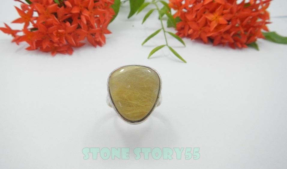 แหวนเงินไหมทอง