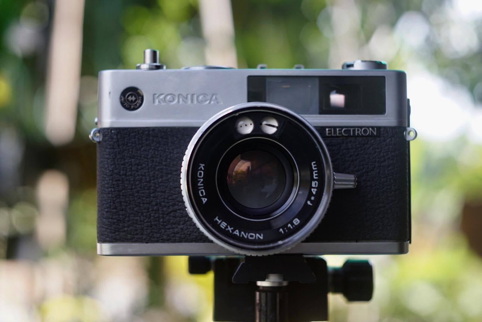 KONICA ELECTRON KONICA HEXANON 45MM.F1.8